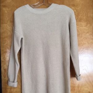 Forever 21 Beige Sweater Dress/Tunic